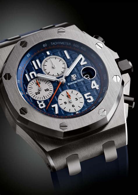 audemars piguet royal oak offshore chronograph blue|audemars piguet royal oak offshore price.